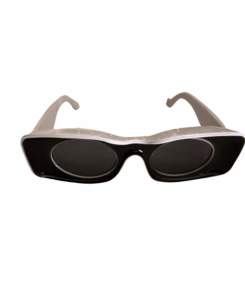 SNOB Mina X Sunglasses-Black/ White