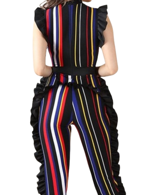 SNOB Elsie Colorful Jumpsuit-Multicolored