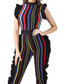 SNOB Elsie Colorful Jumpsuit-Multicolored
